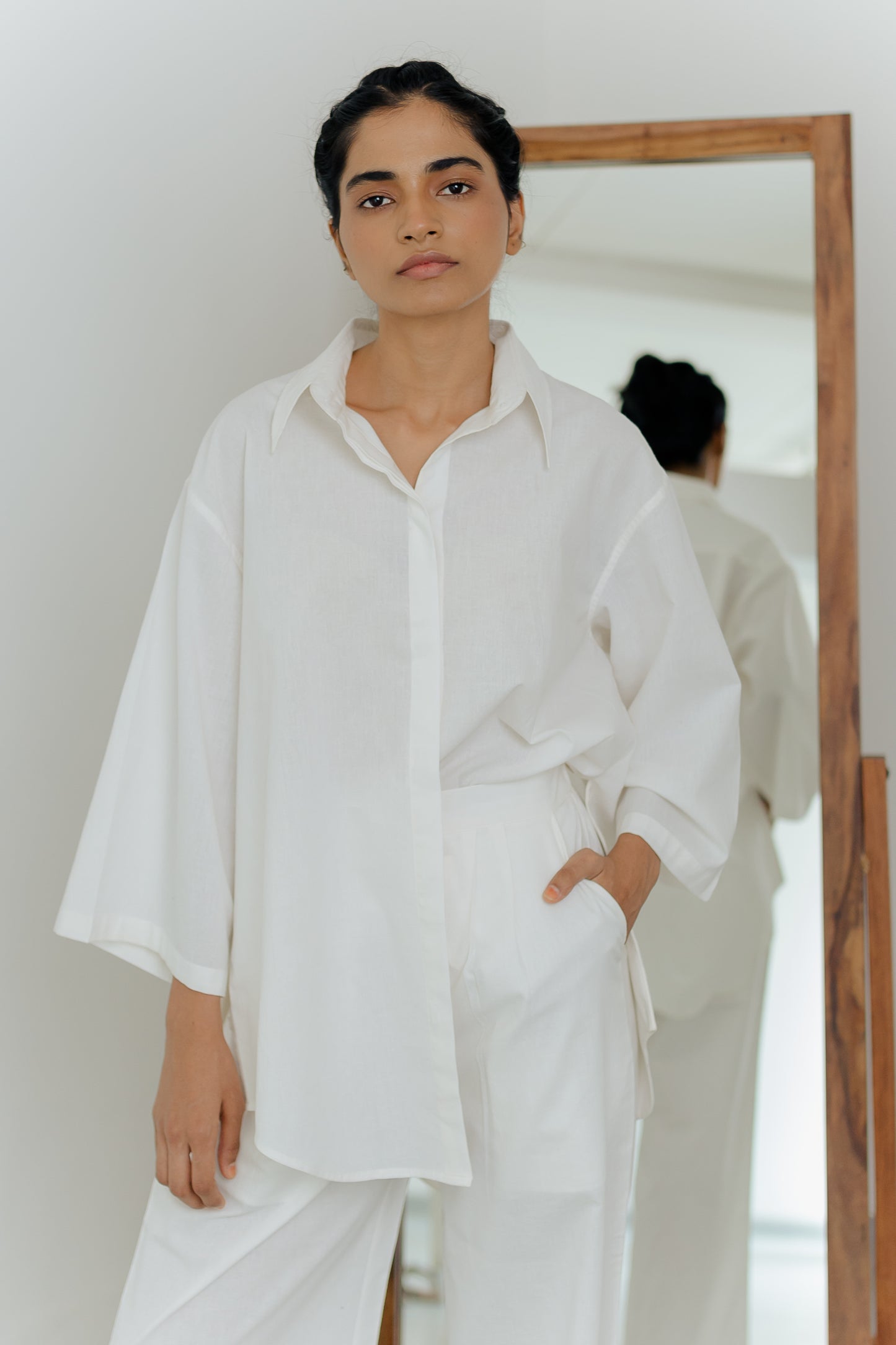 White Not-so-regular Shirt