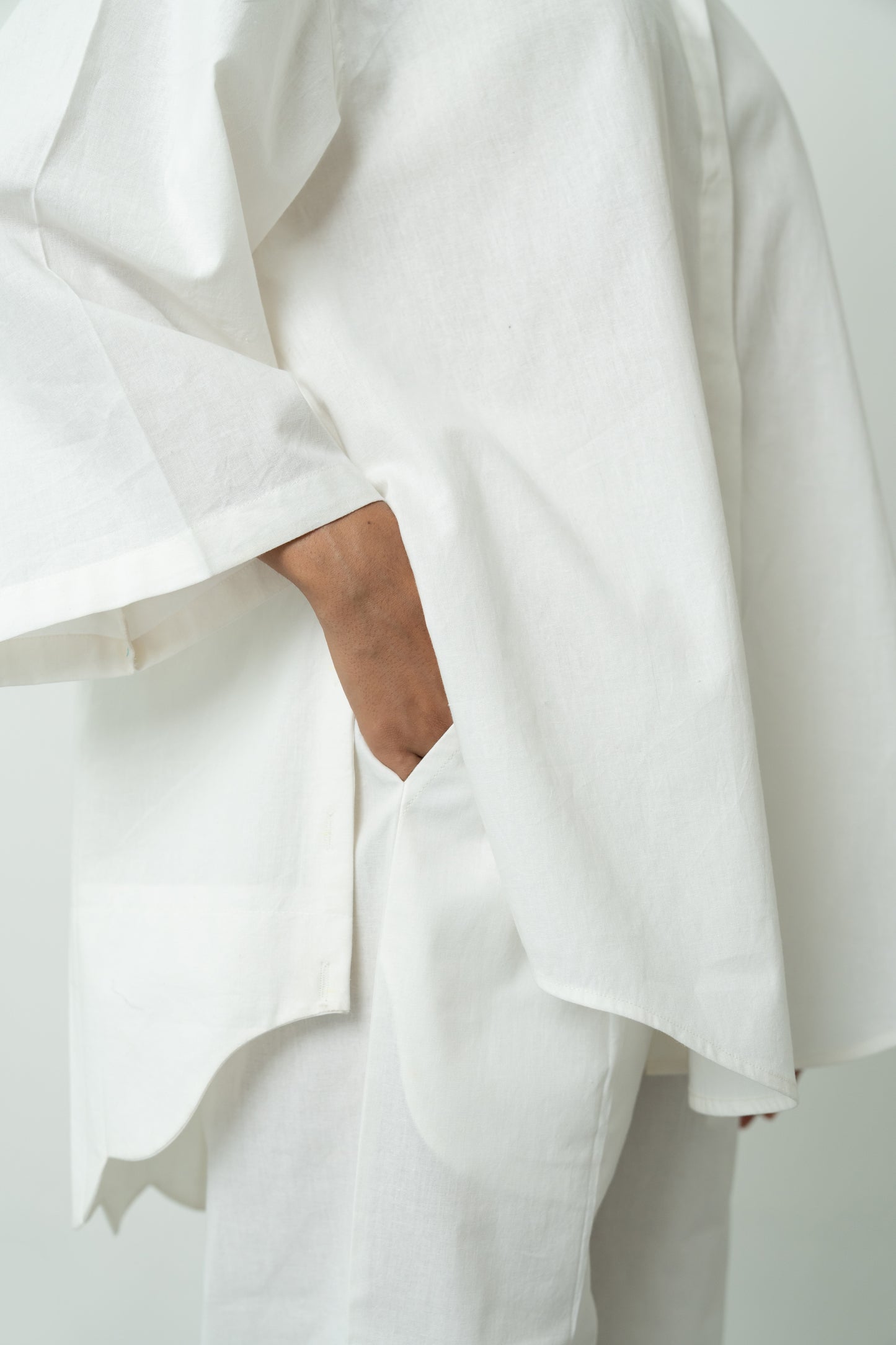 White Not-so-regular Shirt