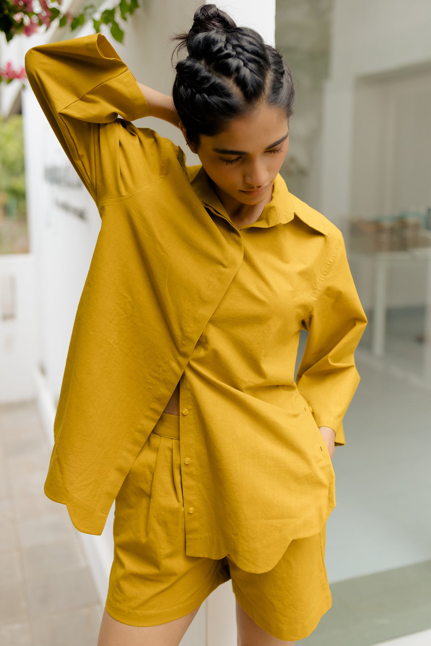 Mustard Yellow Not-so-regular Shirt