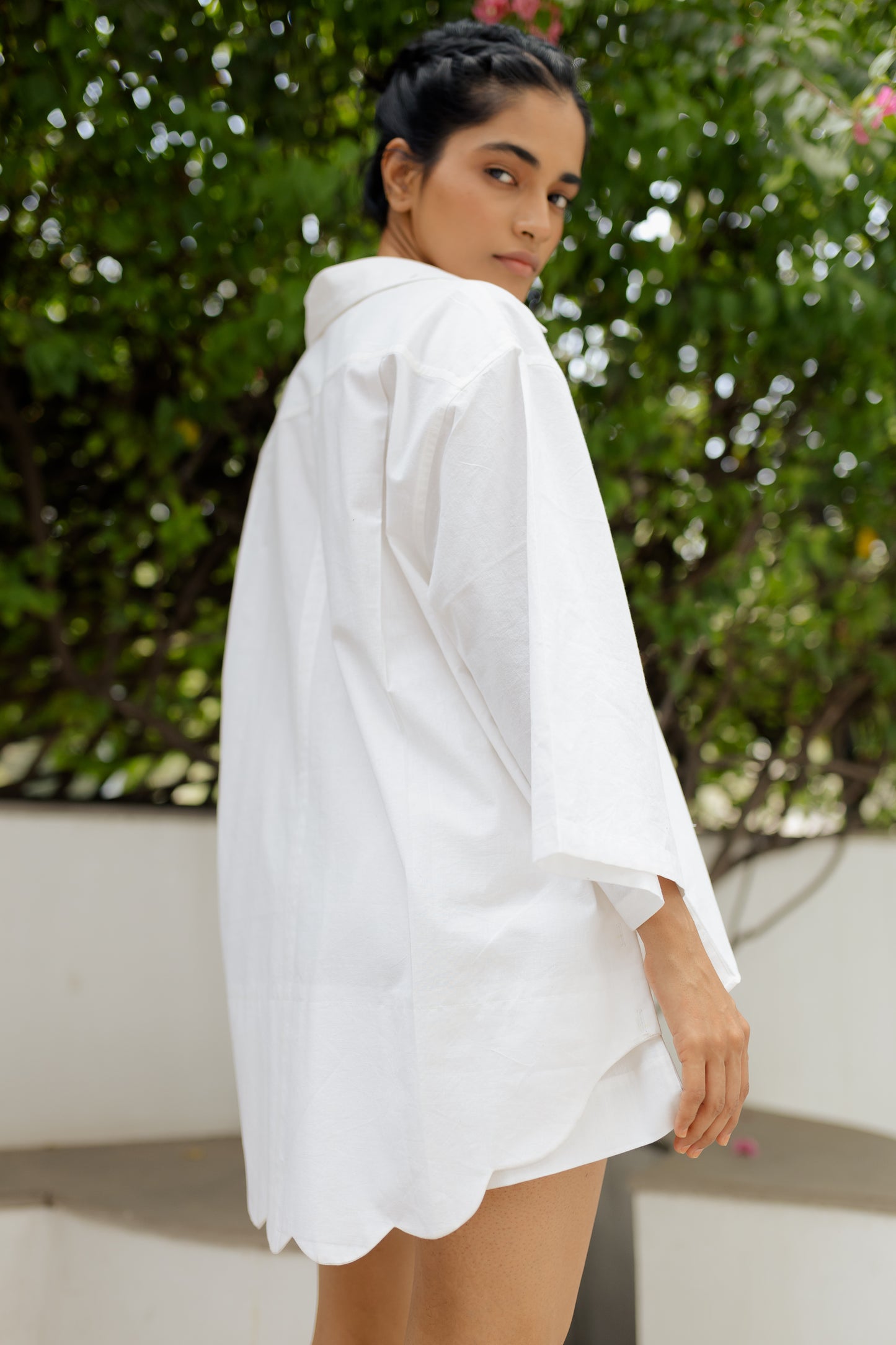 White Not-so-regular Co-ord