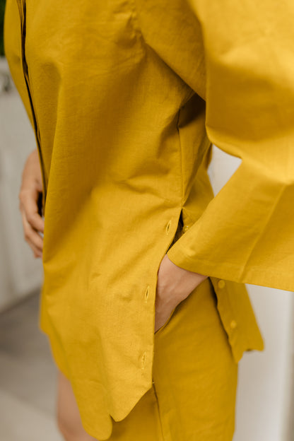 Mustard Yellow Basic Co-ord