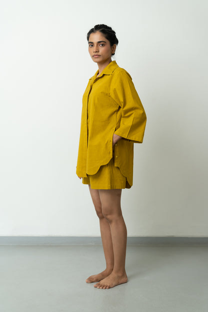 Mustard Yellow Basic Co-ord