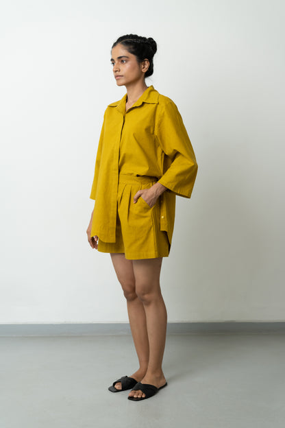 Mustard Yellow Basic Co-ord